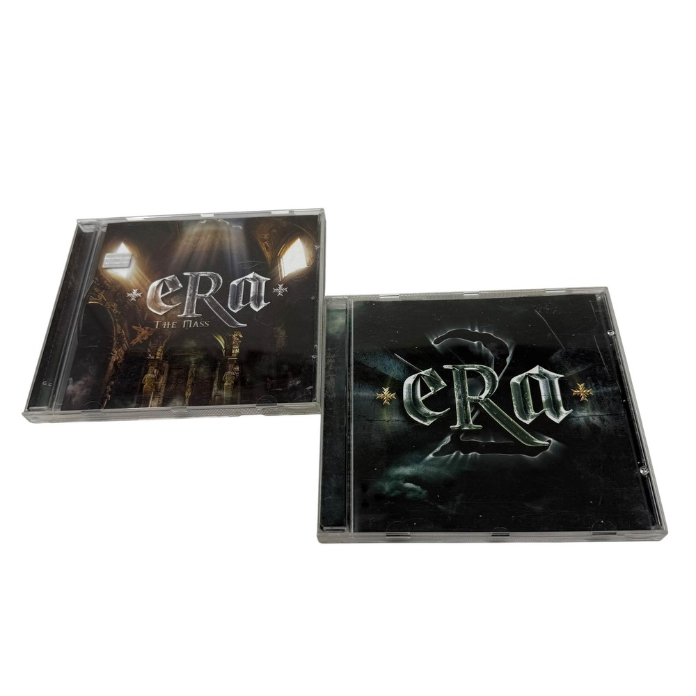 Era The Mass and Era 2 CD Bundle New Age Choral Gothic Rock 2 Disc Lot